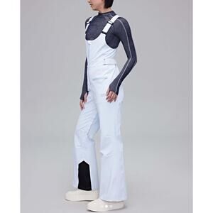 Neiwai Waterproof Windproof Flare Bib Snow Pants Iceland Blue (L) NWT